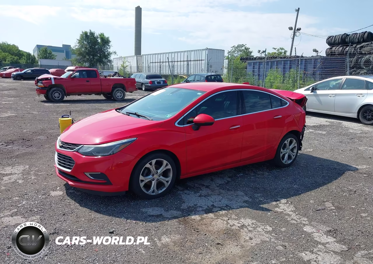 2017 Chevrolet Cruze Premier Auto VIN:1G1BF5SM4H7268291 - 2