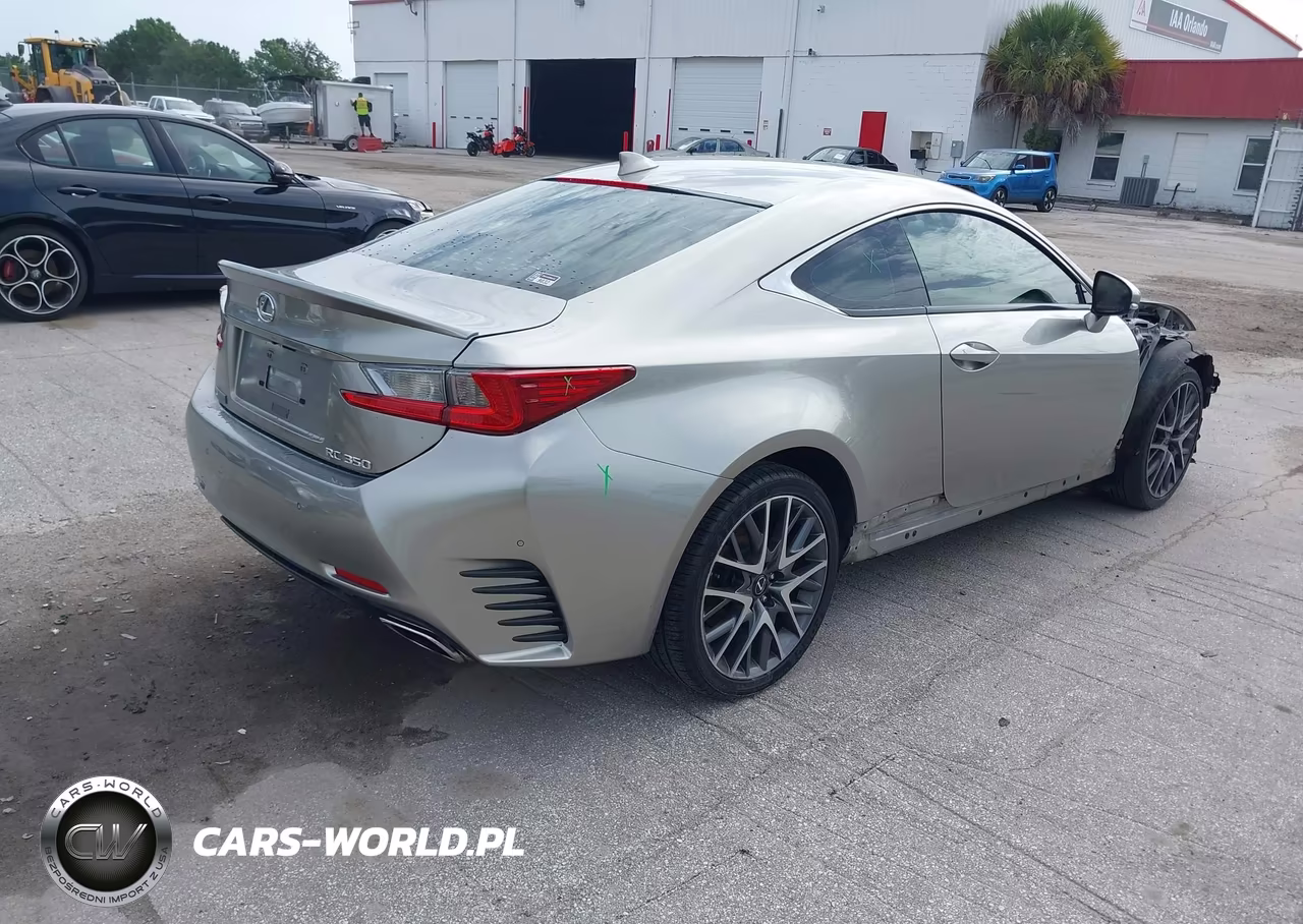 2015 Lexus Rc 350 VIN:JTHHE5BC6F5008980 - 4