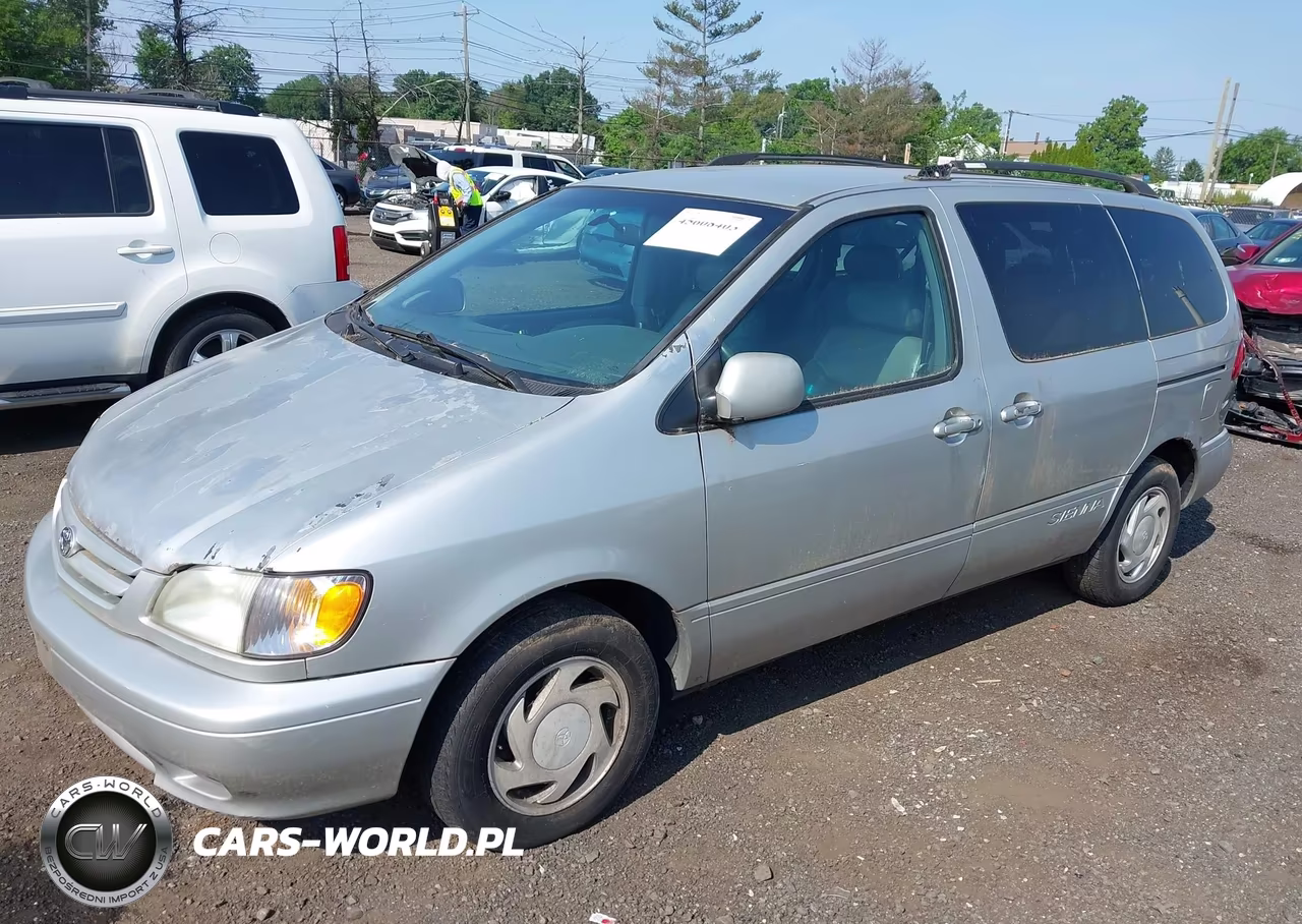 2002 Toyota Sienna Le-Xle VIN:4T3ZF13C62U462689 - 2