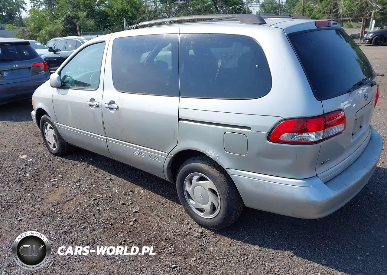 2002 Toyota Sienna Le-Xle VIN:4T3ZF13C62U462689 - 3