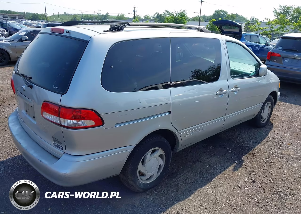 2002 Toyota Sienna Le-Xle VIN:4T3ZF13C62U462689 - 4