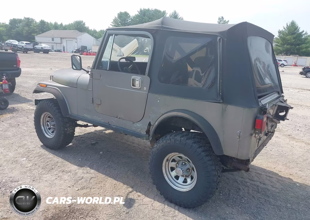 1986 Jeep Jeep Cj7 VIN:1JCCM87E2GT065795 - 3