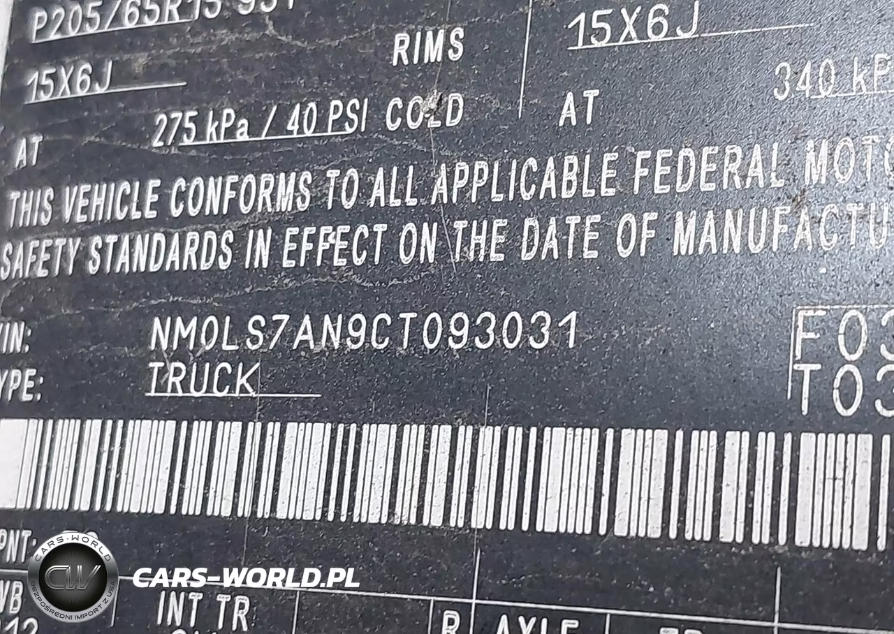 2012 Ford Transit Connect Xl VIN:NM0LS7AN9CT093031 - 9