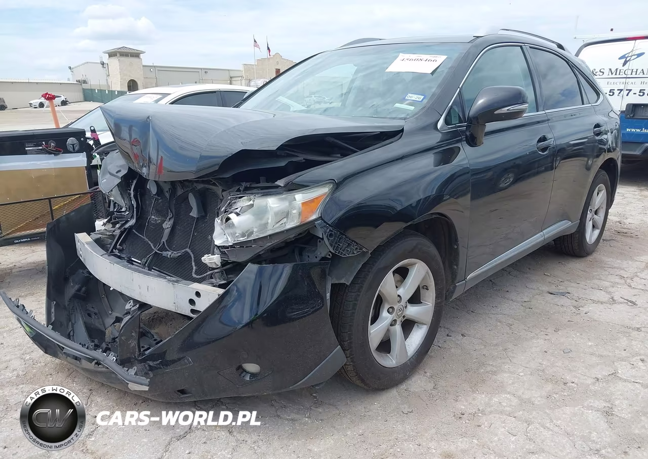 2012 Lexus Rx 350 VIN:2T2BK1BA1CC153734 - 2