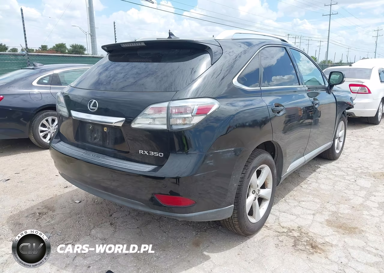 2012 Lexus Rx 350 VIN:2T2BK1BA1CC153734 - 4