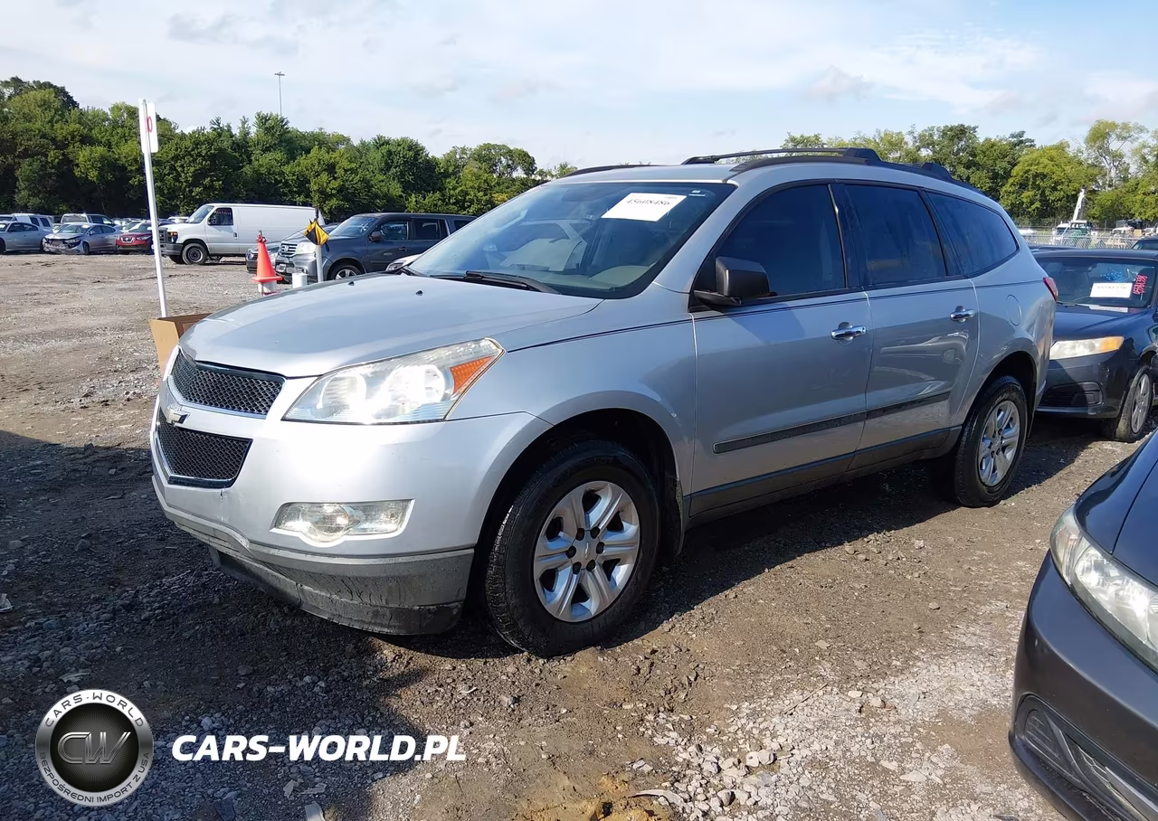 2012 Chevrolet Traverse Ls VIN:1GNKREED7CJ380208 - 2