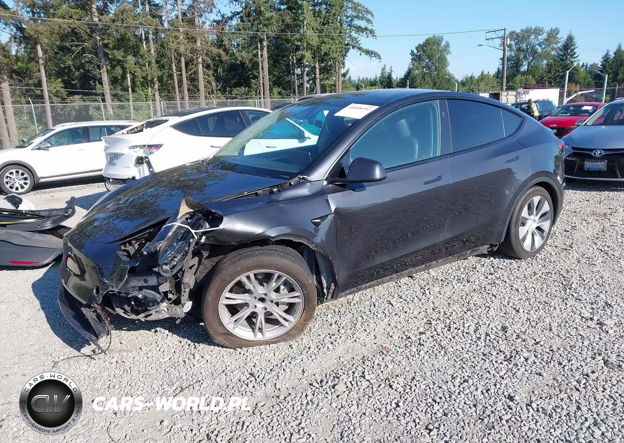 2024 Tesla Model Y Long Range Single Motor Rear-Wheel Drive-Rwd VIN:7SAYGDEDXRF006276 - 2