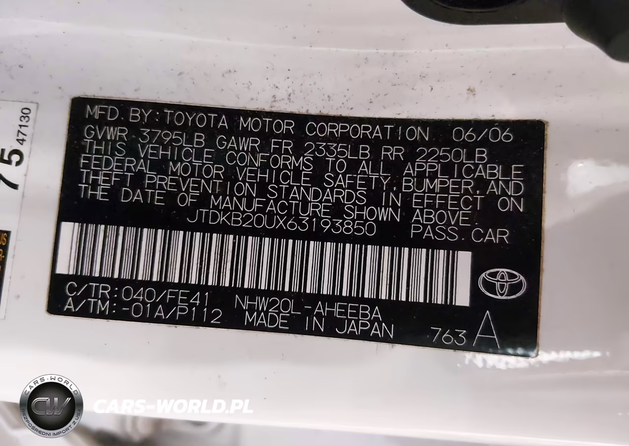 2006 Toyota Prius VIN:JTDKB20UX63193850 - 9