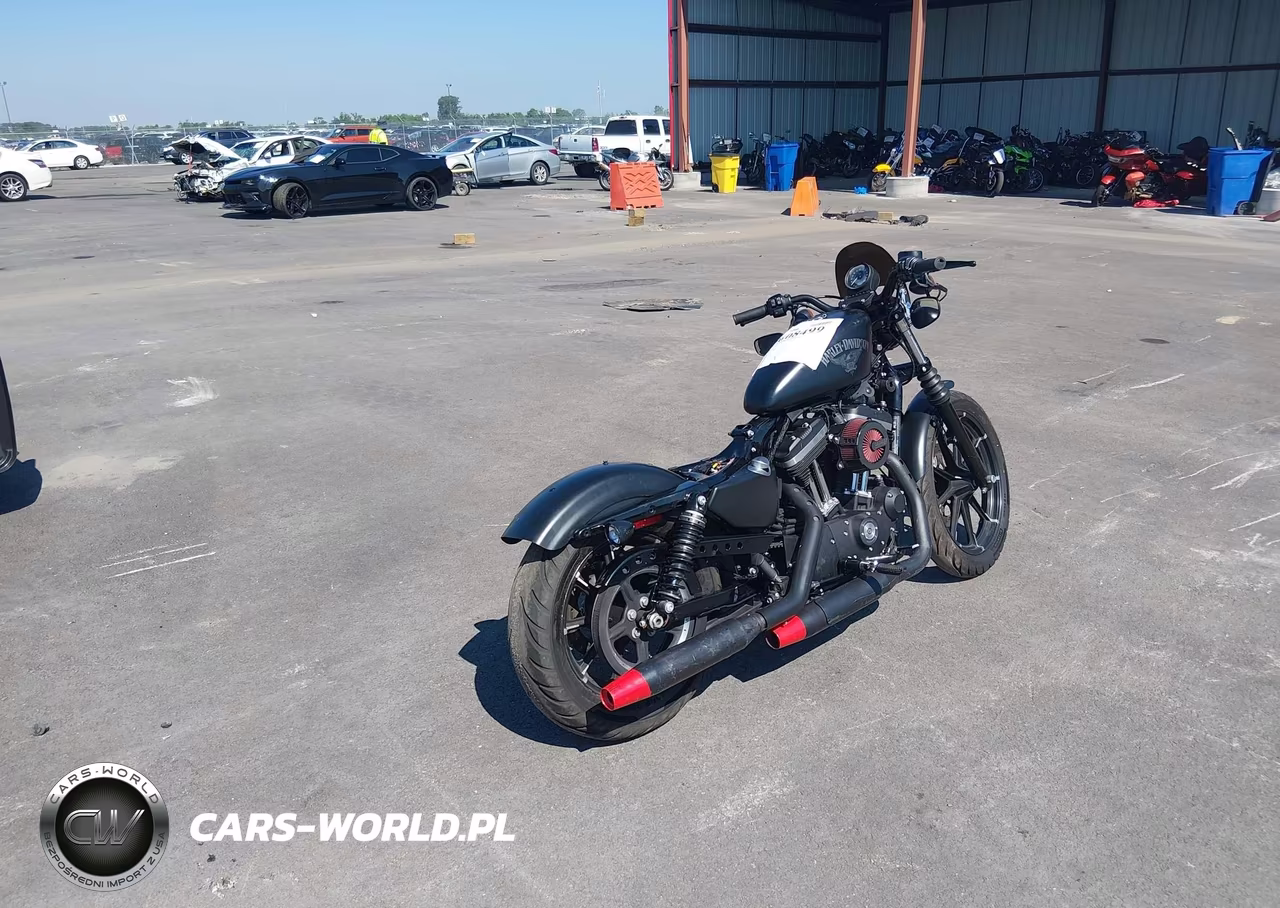 2017 Harley-Davidson Xl883 Iron 883 VIN:1HD4LE215HC438615 - 4