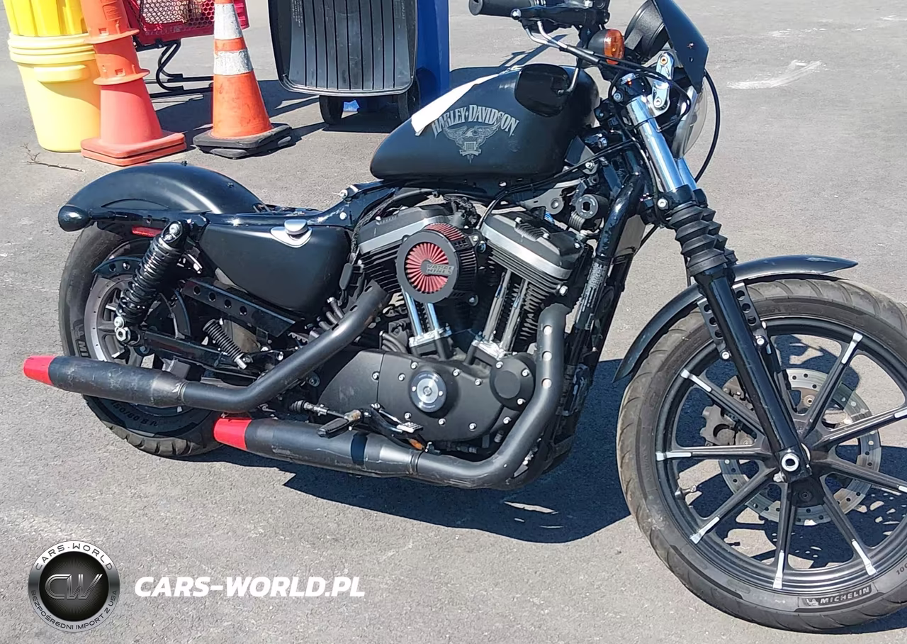 2017 Harley-Davidson Xl883 Iron 883 VIN:1HD4LE215HC438615 - 8