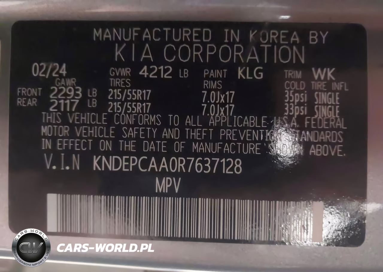 2024 Kia Seltos Lx VIN:KNDEPCAA0R7637128 - 9