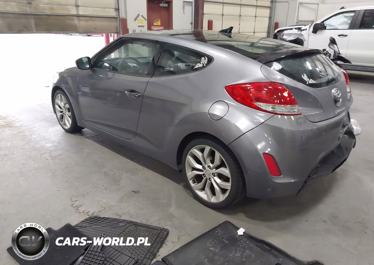 2012 Hyundai Veloster Base W-Black VIN:KMHTC6AD1CU026768 - 3