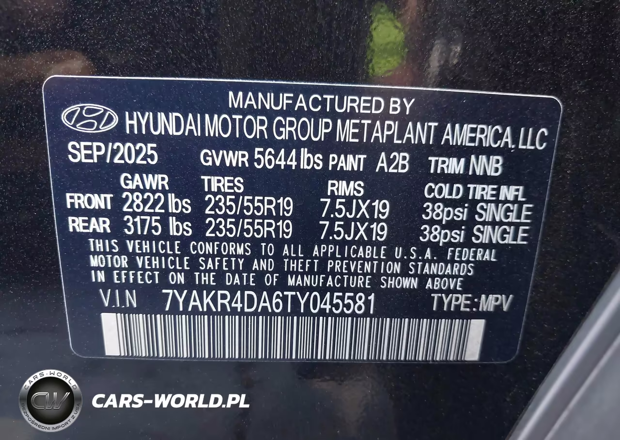 2026 Hyundai Ioniq 5 Limited VIN:7YAKR4DA6TY045581 - 9