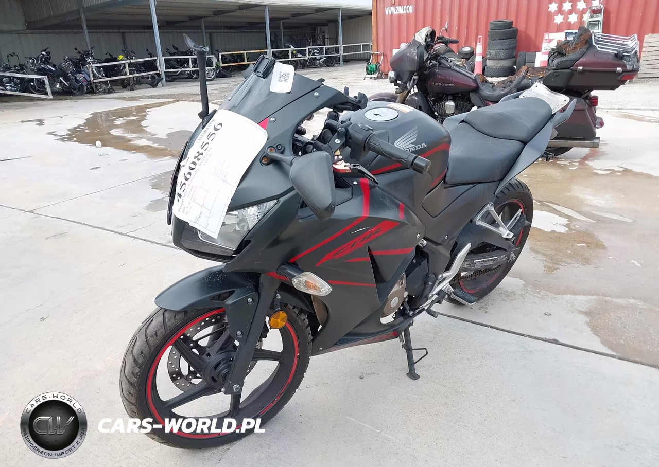 2018 Honda Cbr300 R VIN:MLHNC5104J5400296 - 2