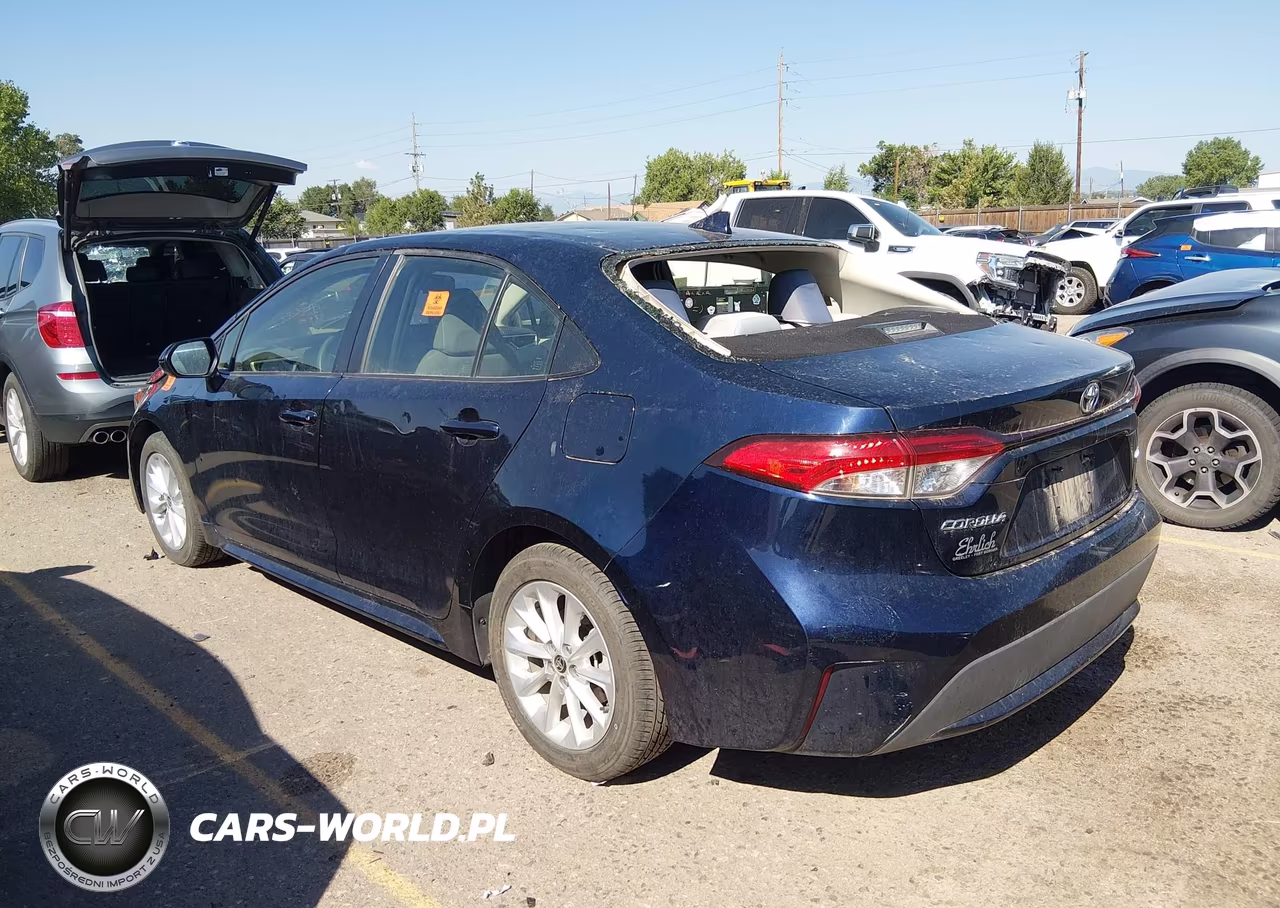 2020 Toyota Corolla Le VIN:JTDHPRAE7LJ096690 - 3