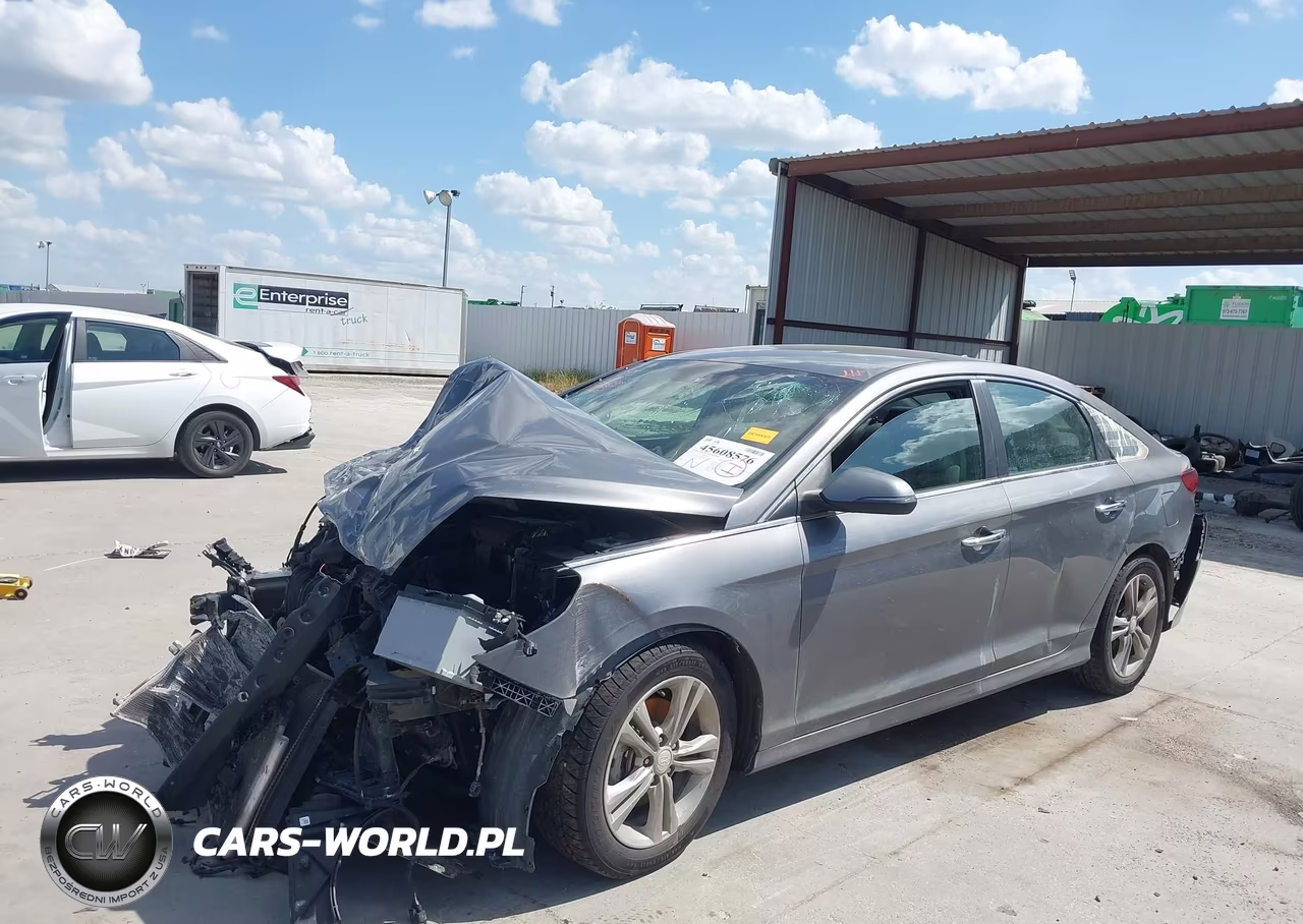 2019 Hyundai Sonata Sel VIN:5NPE34AF7KH786571 - 2