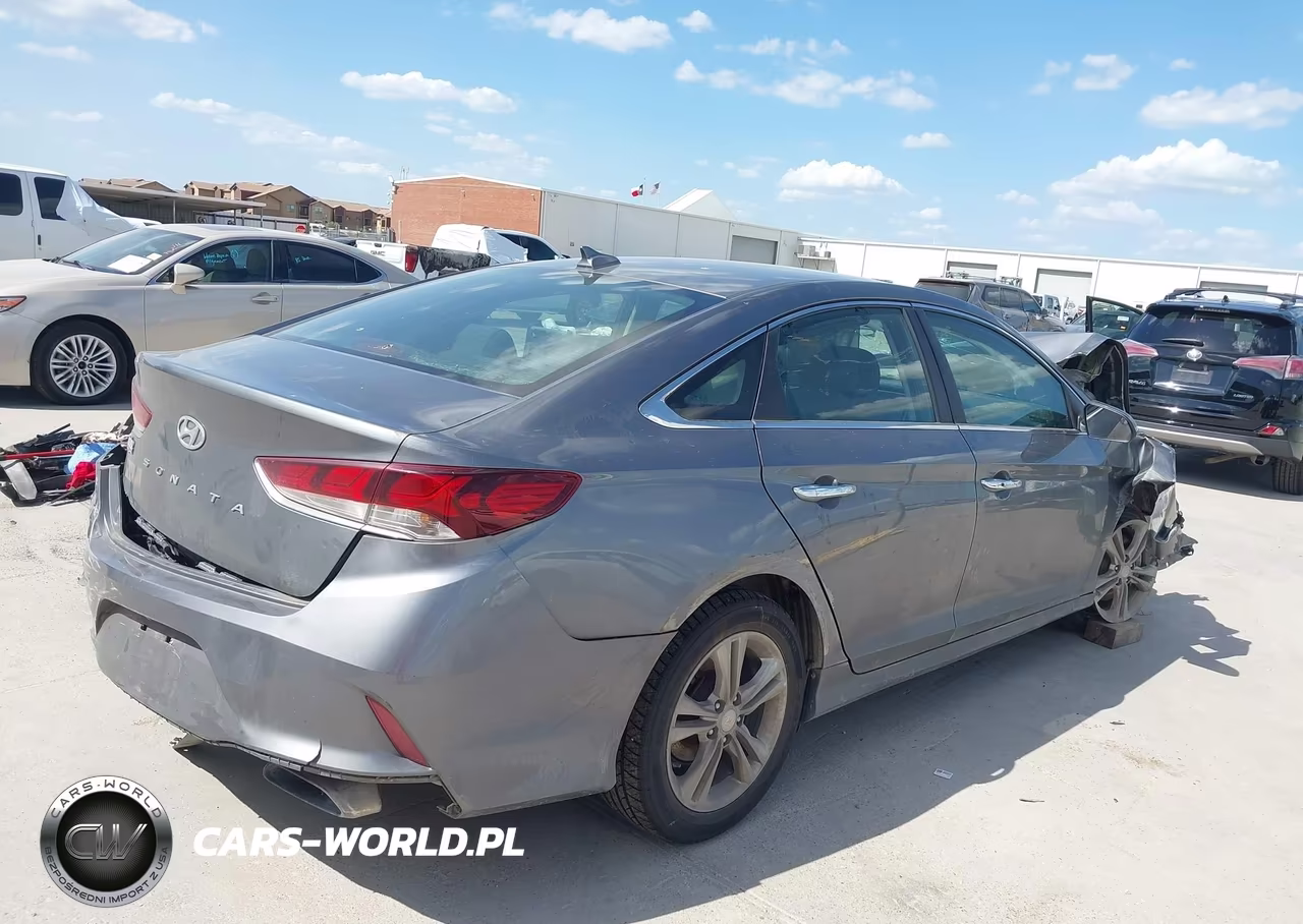 2019 Hyundai Sonata Sel VIN:5NPE34AF7KH786571 - 4