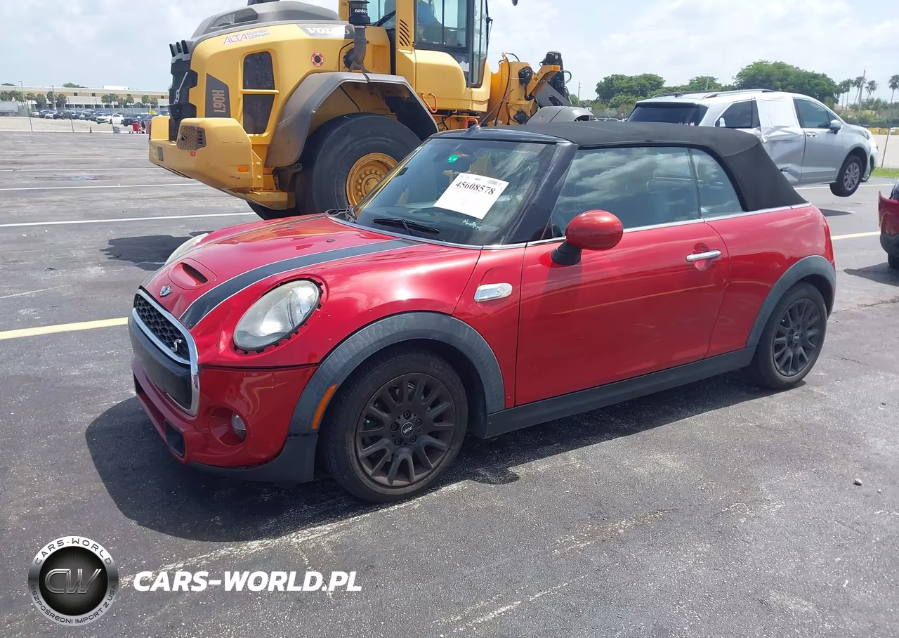 2018 Mini Convertible Cooper S VIN:WMWWG9C56J3E38989 - 2