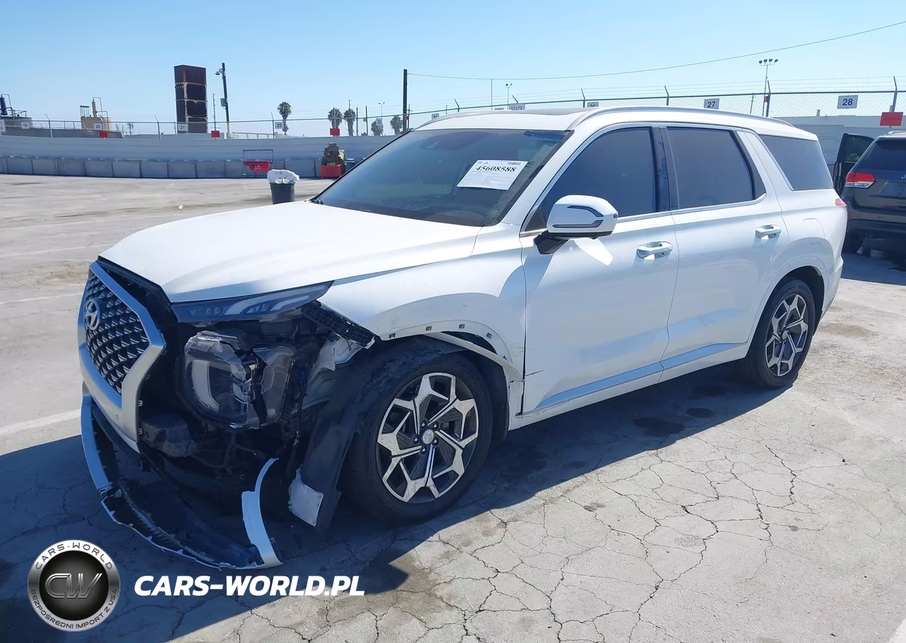 2021 Hyundai Palisade Calligraphy VIN:KM8R74HEXMU284385 - 2