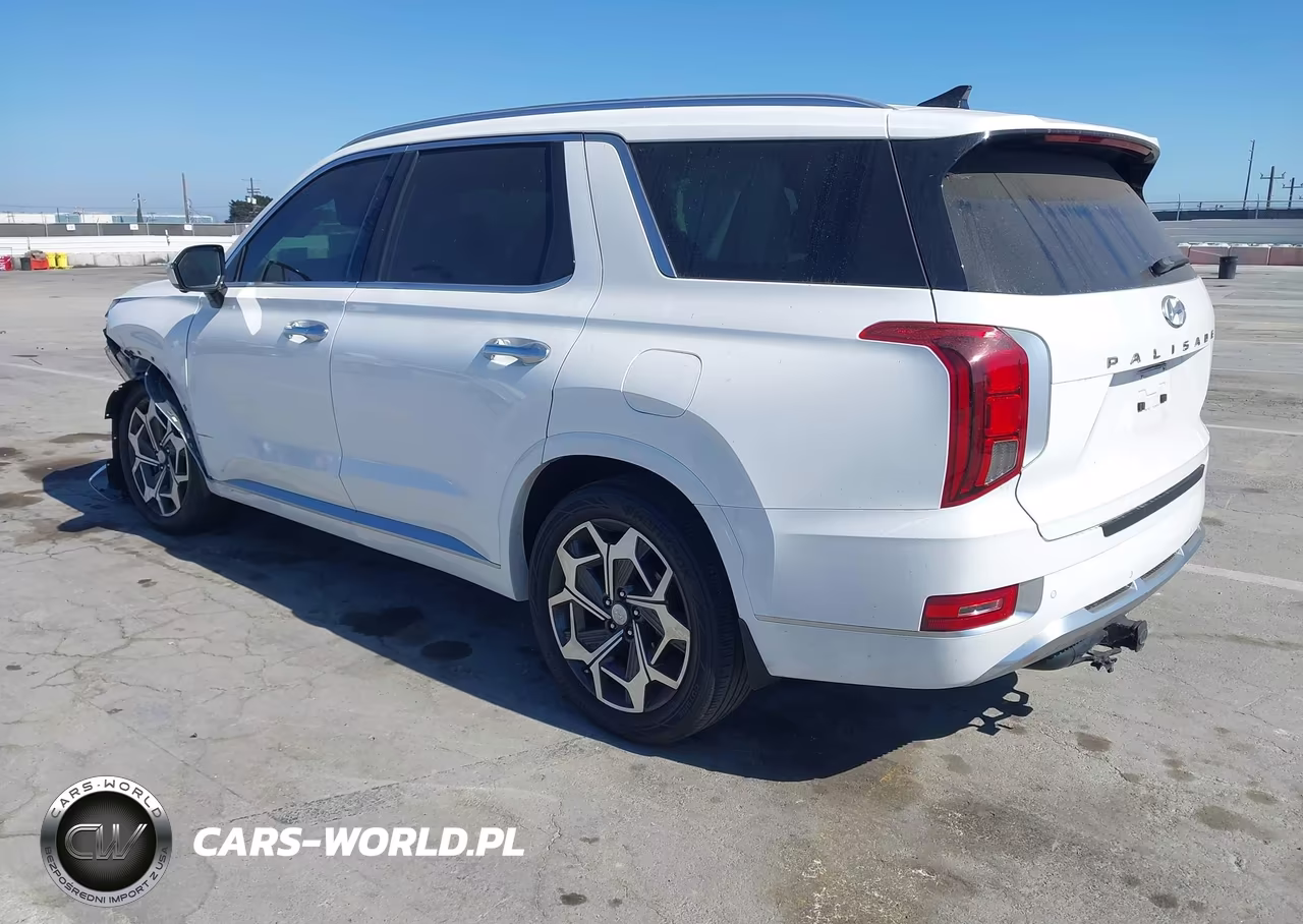 2021 Hyundai Palisade Calligraphy VIN:KM8R74HEXMU284385 - 3