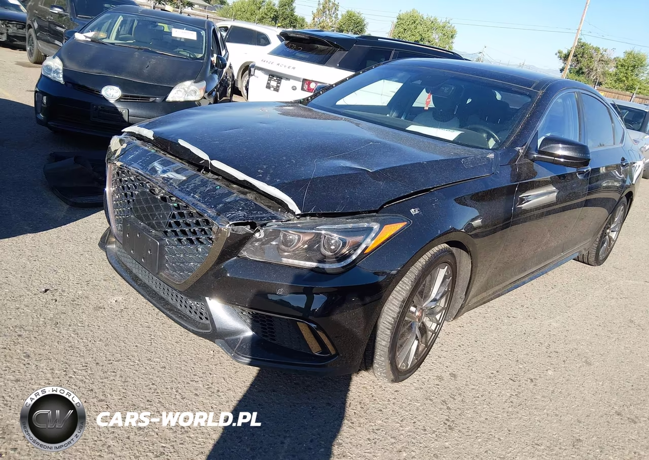 2018 Genesis G80 3.3T Sport VIN:KMHGN4JB7JU233998 - 2