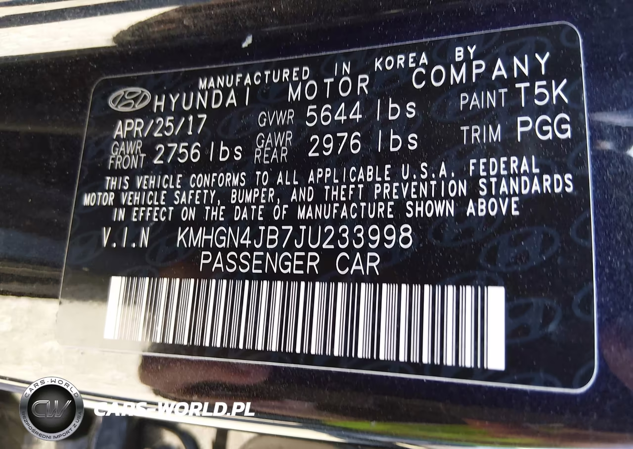 2018 Genesis G80 3.3T Sport VIN:KMHGN4JB7JU233998 - 9