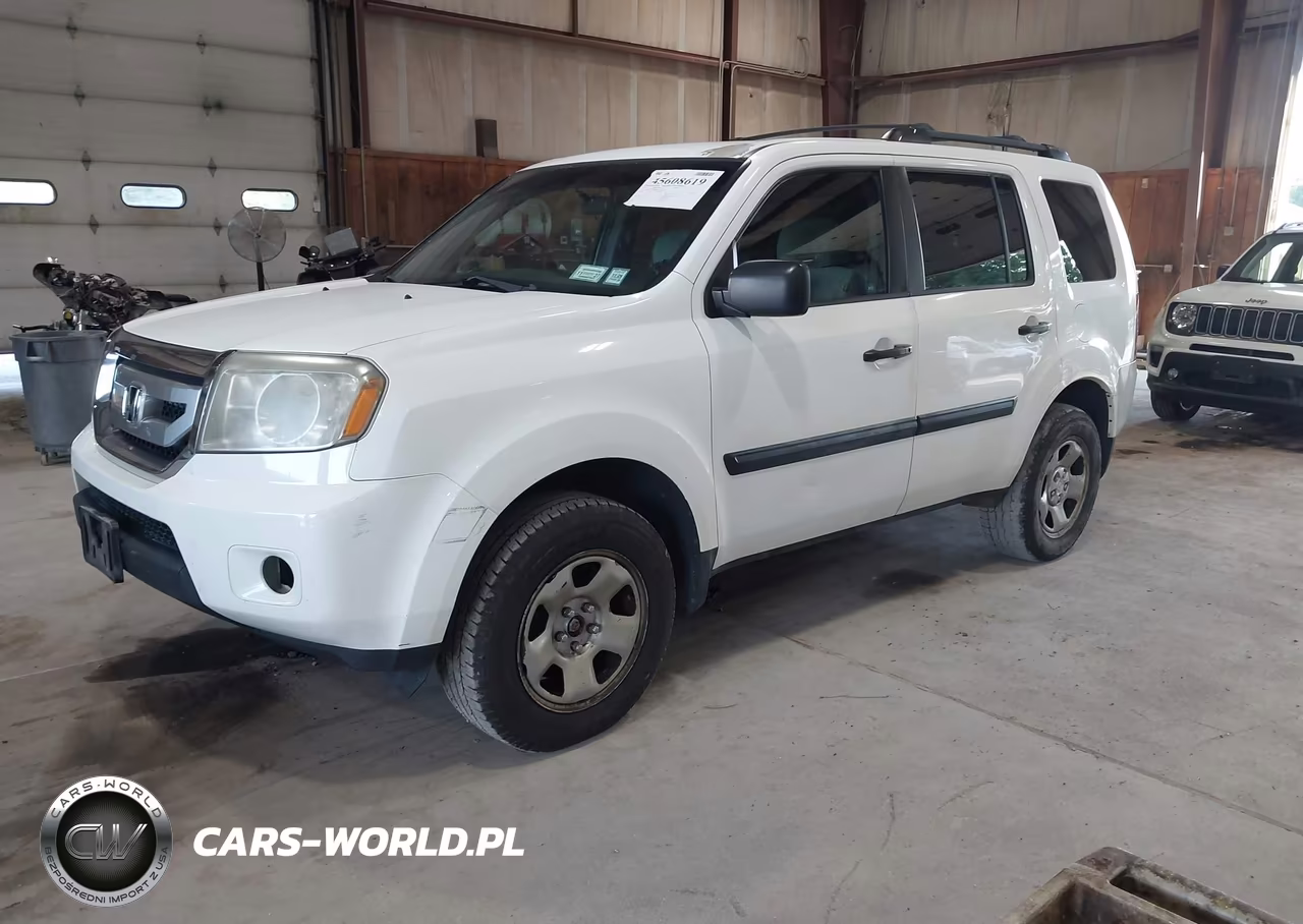 2011 Honda Pilot Lx VIN:5FNYF4H26BB088054 - 2