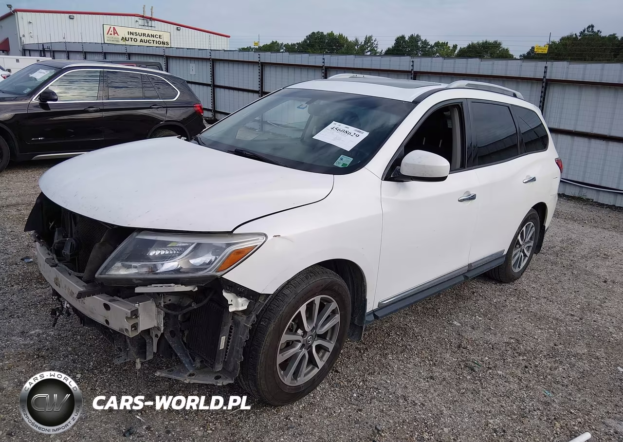 2014 Nissan Pathfinder Sl VIN:5N1AR2MN1EC602063 - 2