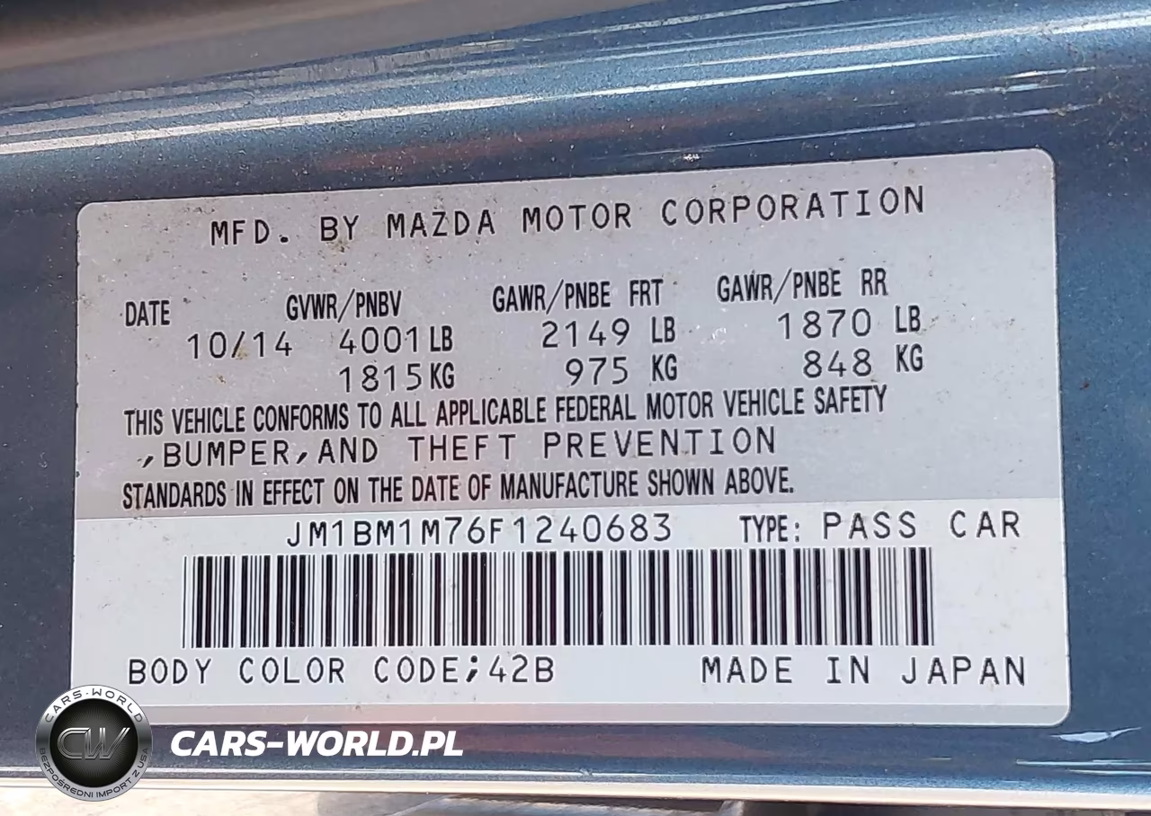 2015 Mazda Mazda3 I Grand Touring VIN:JM1BM1M76F1240683 - 9