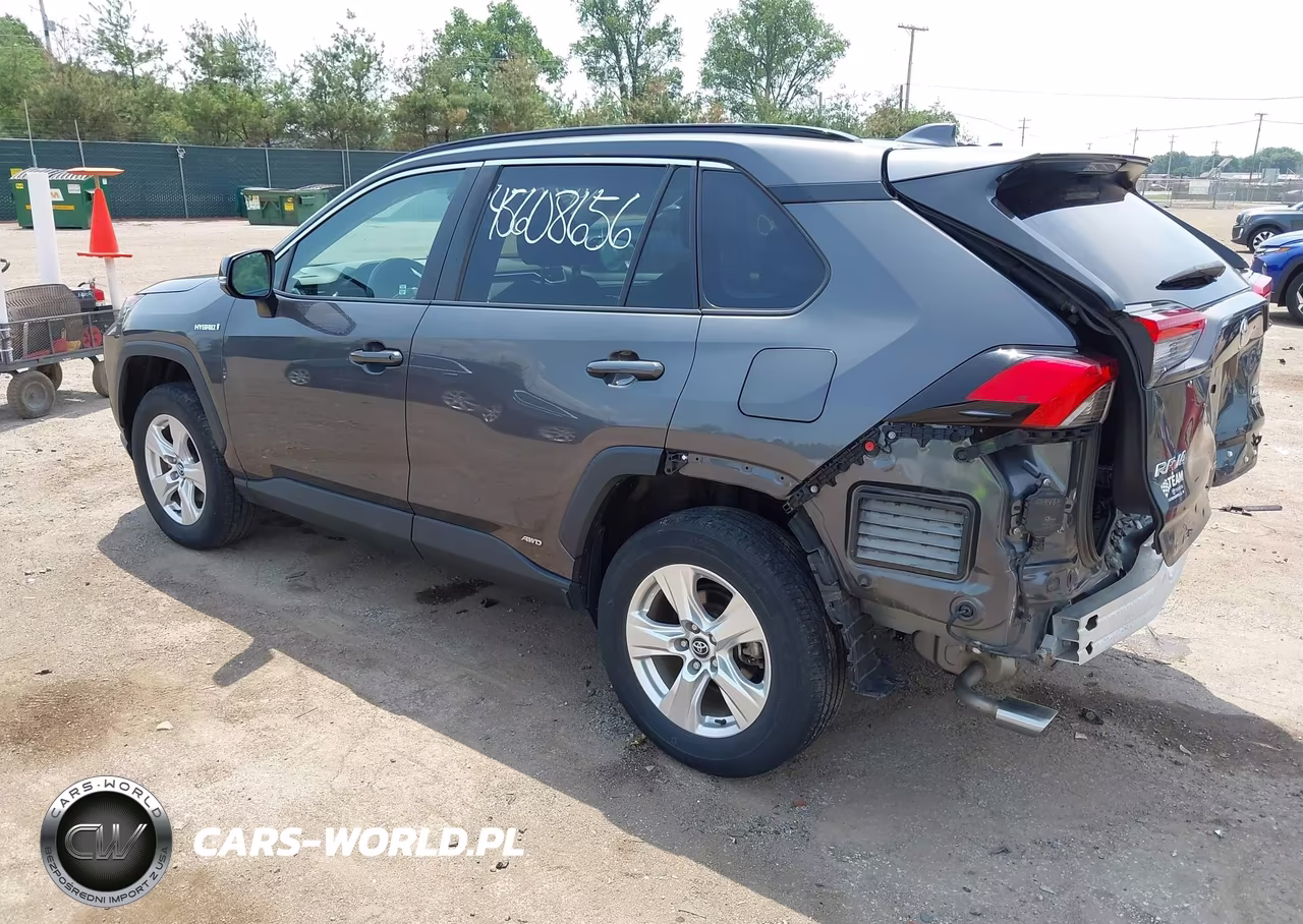 2020 Toyota Rav4 Hybrid Xle VIN:2T3RWRFV0LW092353 - 3