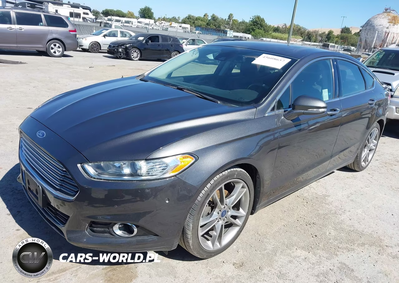 2016 Ford Fusion Titanium VIN:3FA6P0K92GR106628 - 2