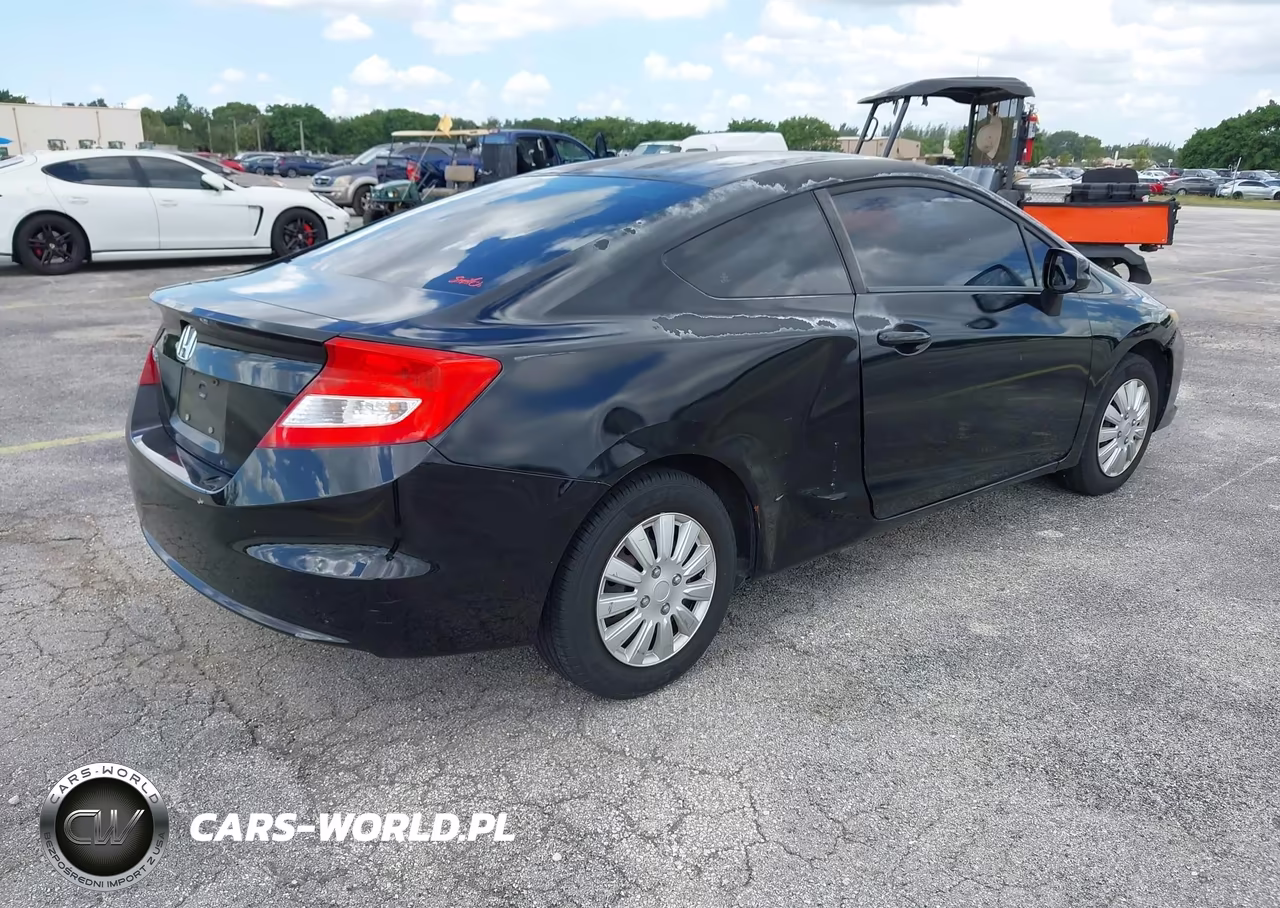 2012 Honda Civic Lx VIN:2HGFG3B51CH502209 - 4