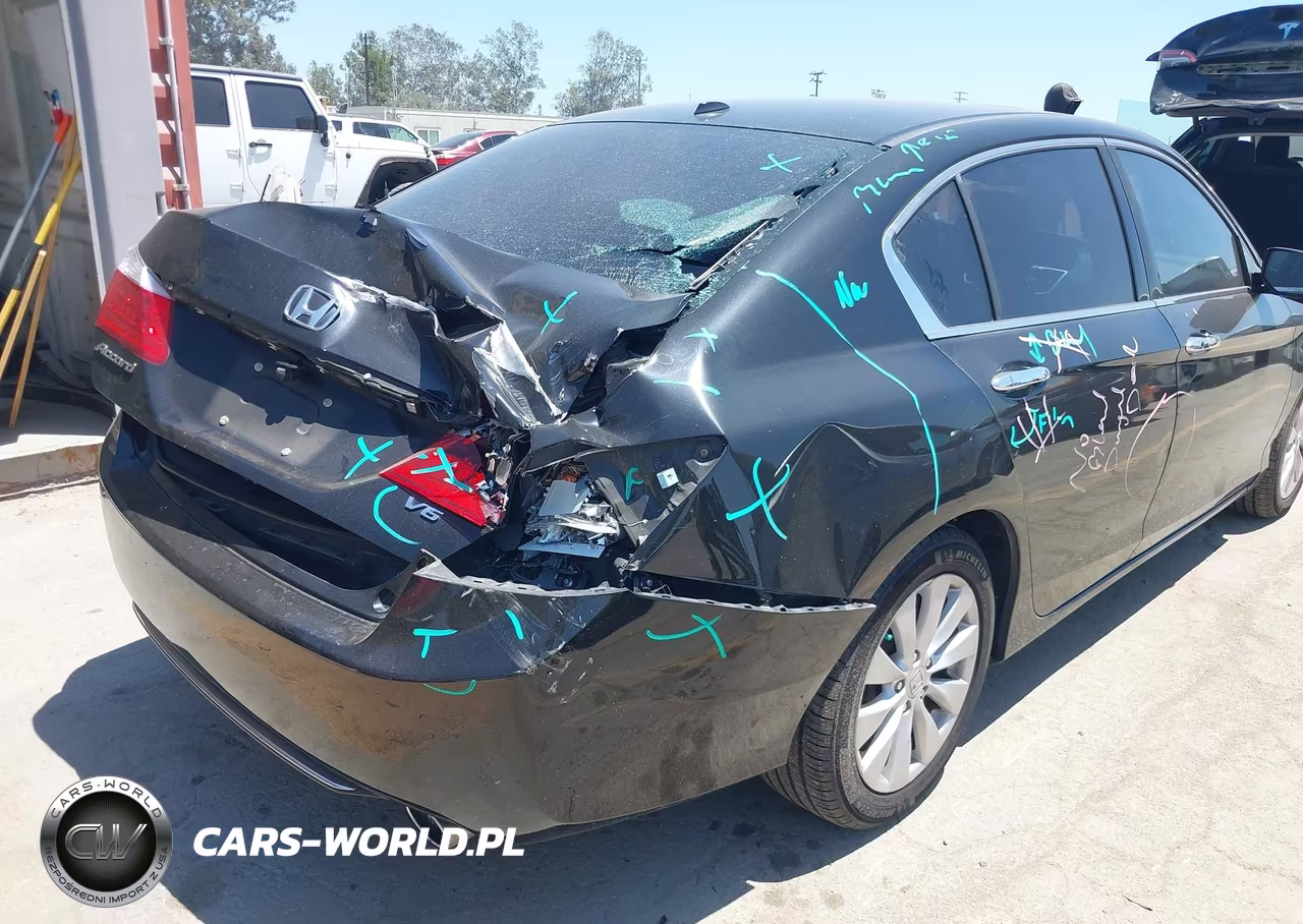2013 Honda Accord Ex-L V-6 VIN:1HGCR3F8XDA043585 - 17
