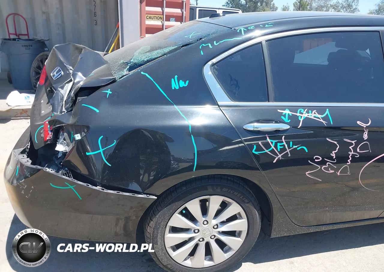 2013 Honda Accord Ex-L V-6 VIN:1HGCR3F8XDA043585 - 18