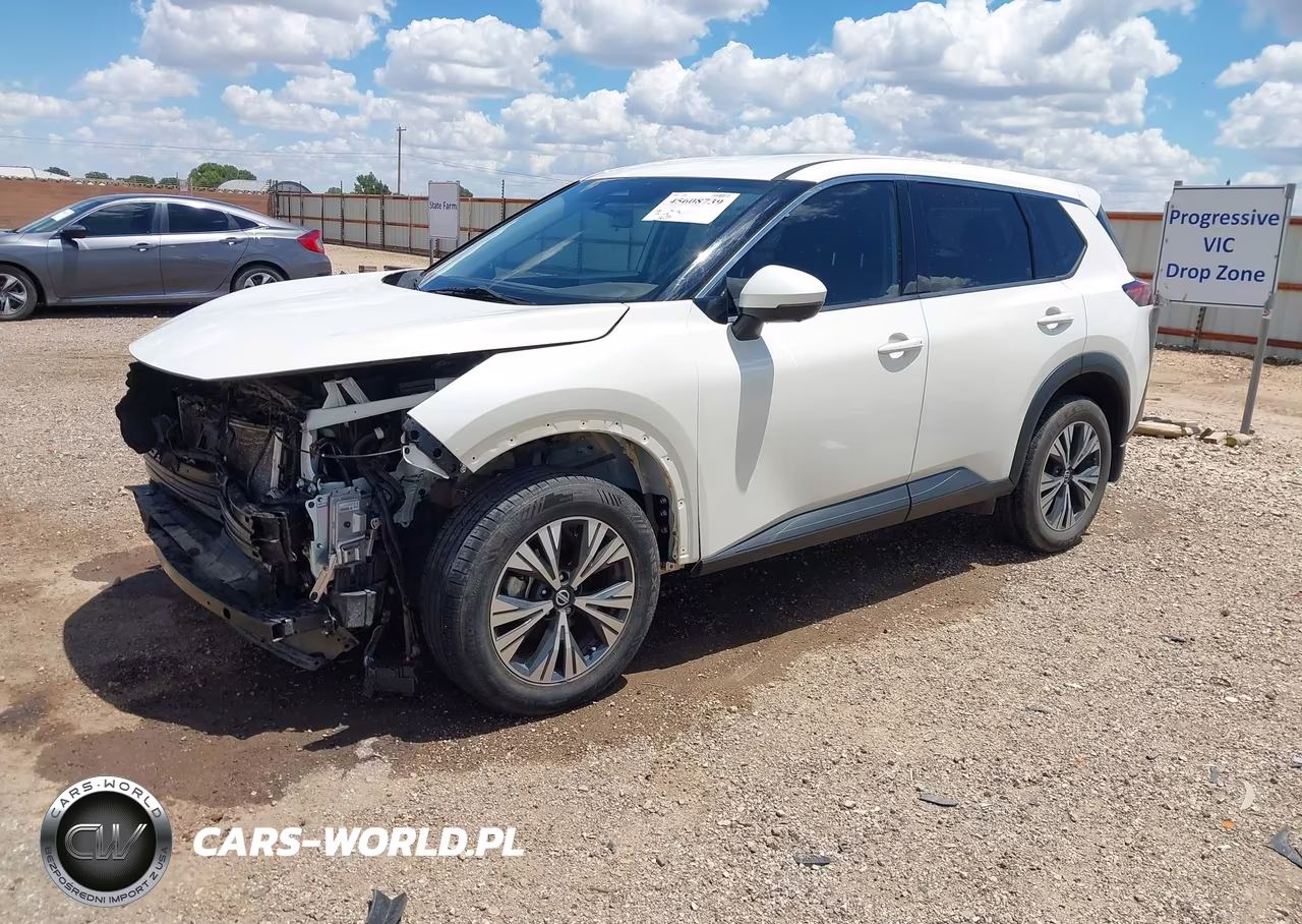 2021 Nissan Rogue Sv Fwd VIN:JN8AT3BA5MW001476 - 2