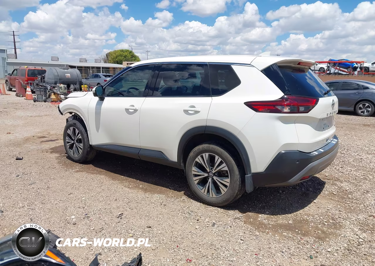 2021 Nissan Rogue Sv Fwd VIN:JN8AT3BA5MW001476 - 3