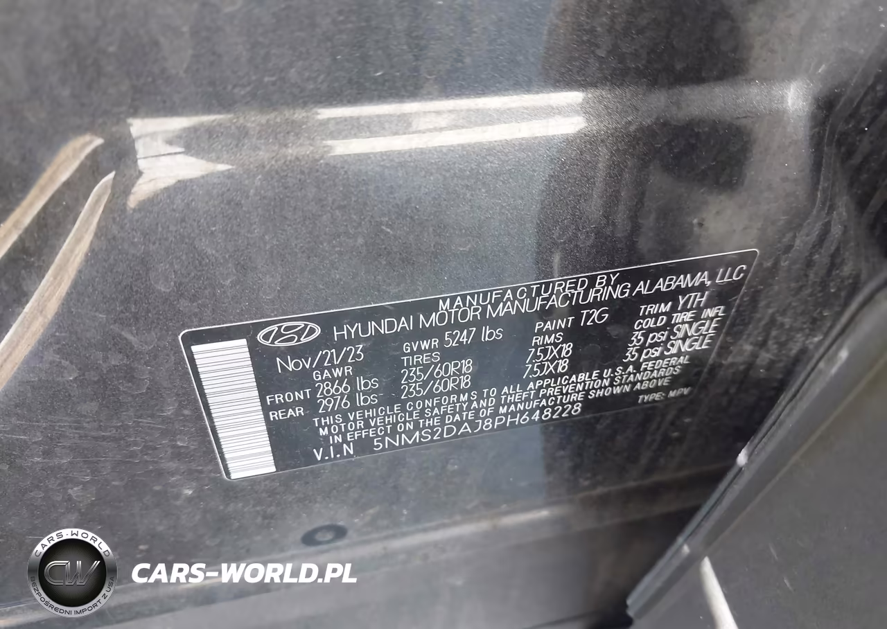 2023 Hyundai Santa Fe Sel VIN:5NMS2DAJ8PH648228 - 9