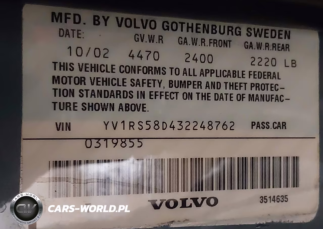 2003 Volvo S60 2.4T VIN:YV1RS58D432248762 - 9