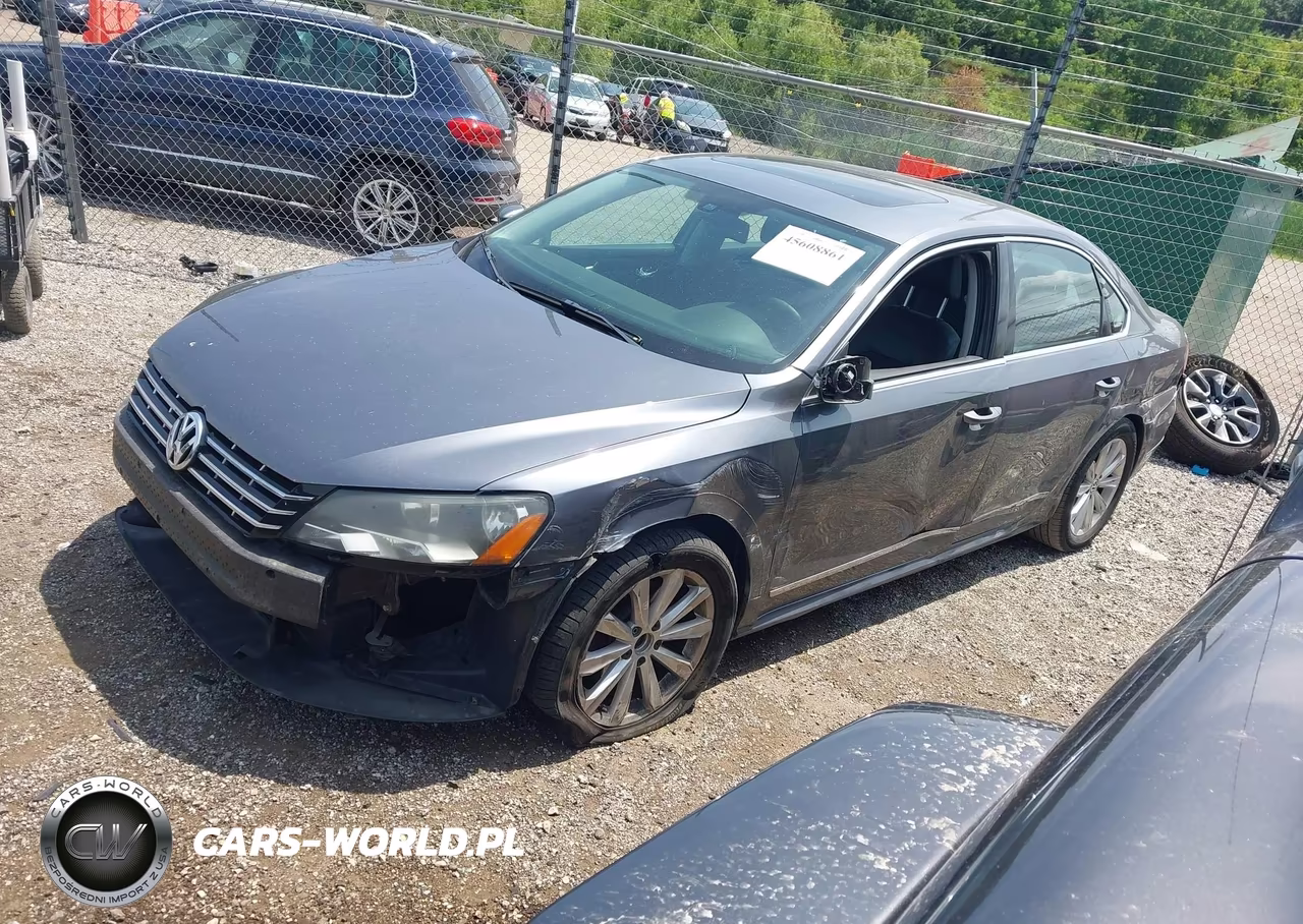 2013 Volkswagen Passat 2.5L Sel VIN:1VWCP7A38DC021173 - 2