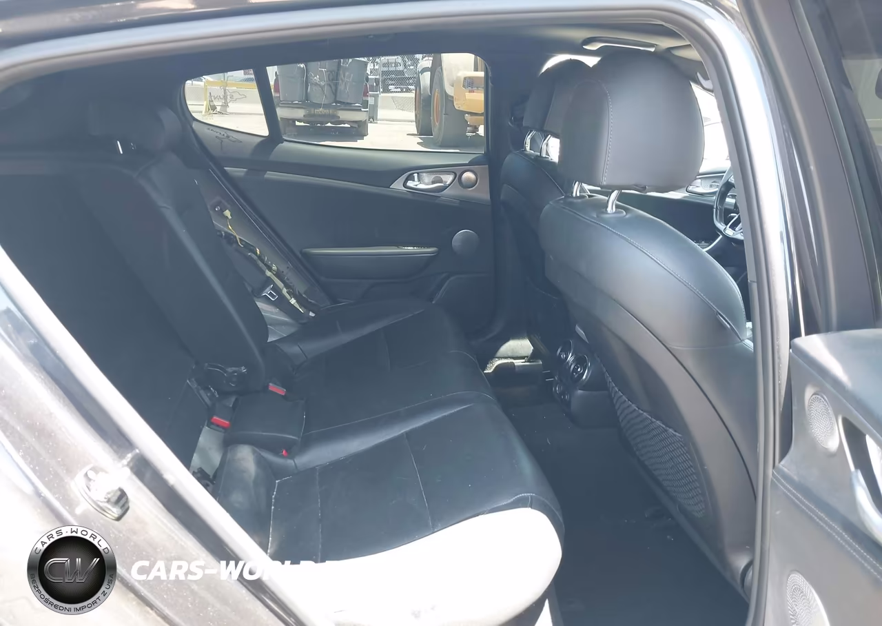 2019 Kia Stinger Gt1 VIN:KNAE45LC1K6062243 - 8