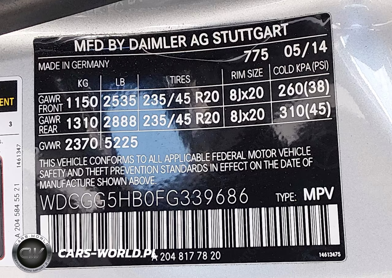 2015 Mercedes-Benz Glk 350 VIN:WDCGG5HB0FG339686 - 9