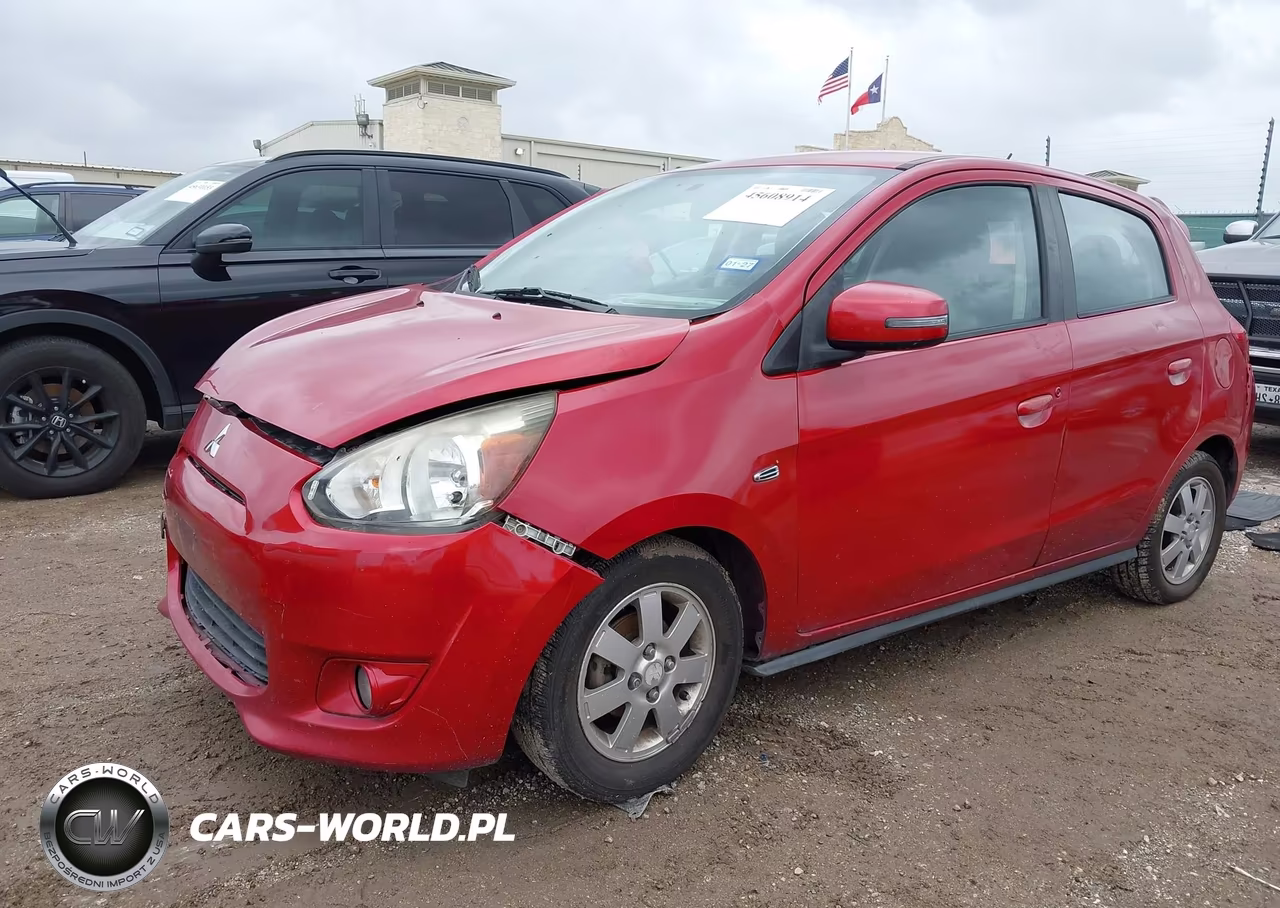 2015 Mitsubishi Mirage Es VIN:ML32A4HJ6FH038081 - 2