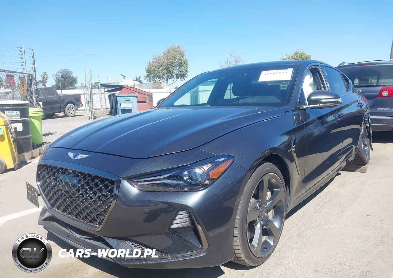 2020 Genesis G70 3.3T Rwd VIN:KMTG34LE0LU058175 - 2