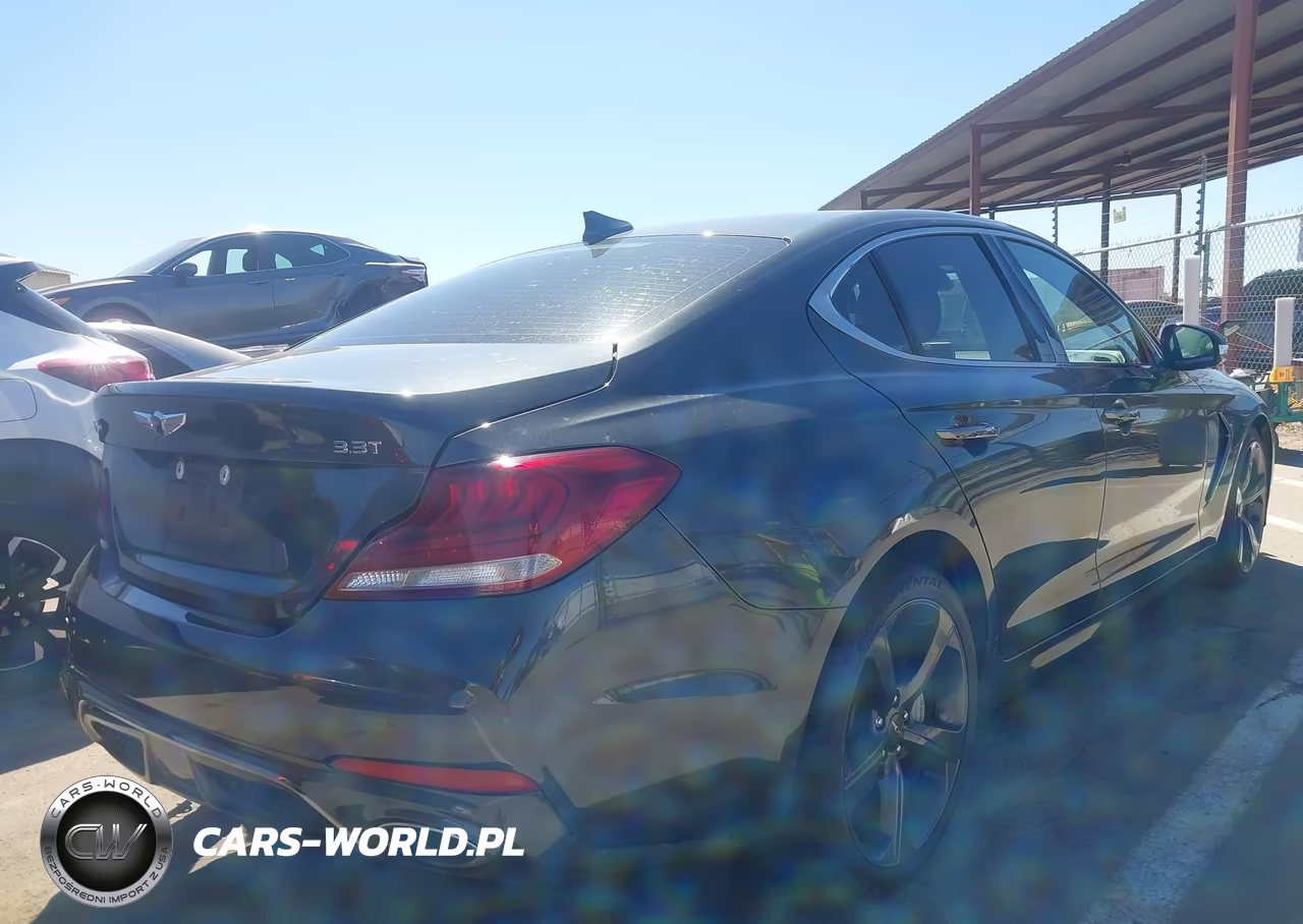 2020 Genesis G70 3.3T Rwd VIN:KMTG34LE0LU058175 - 4