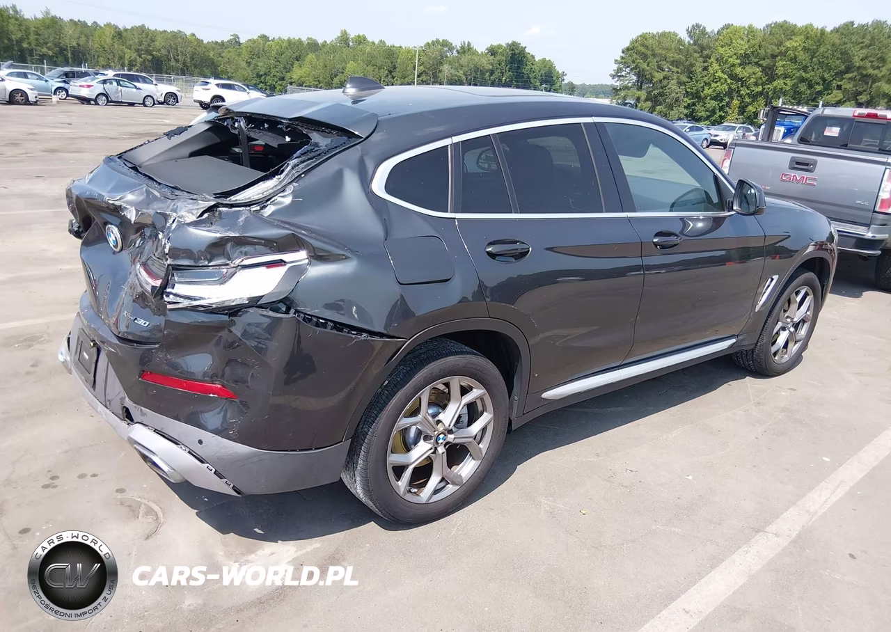 2022 BMW X4 xDrive30I VIN:5UX33DT0XN9M96885 - 4