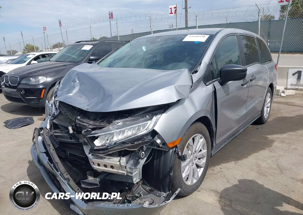 2022 Honda Odyssey Lx VIN:5FNRL6H2XNB020773 - 2