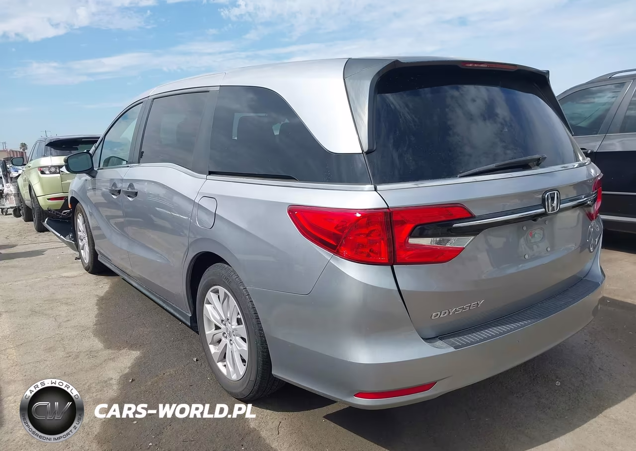 2022 Honda Odyssey Lx VIN:5FNRL6H2XNB020773 - 3