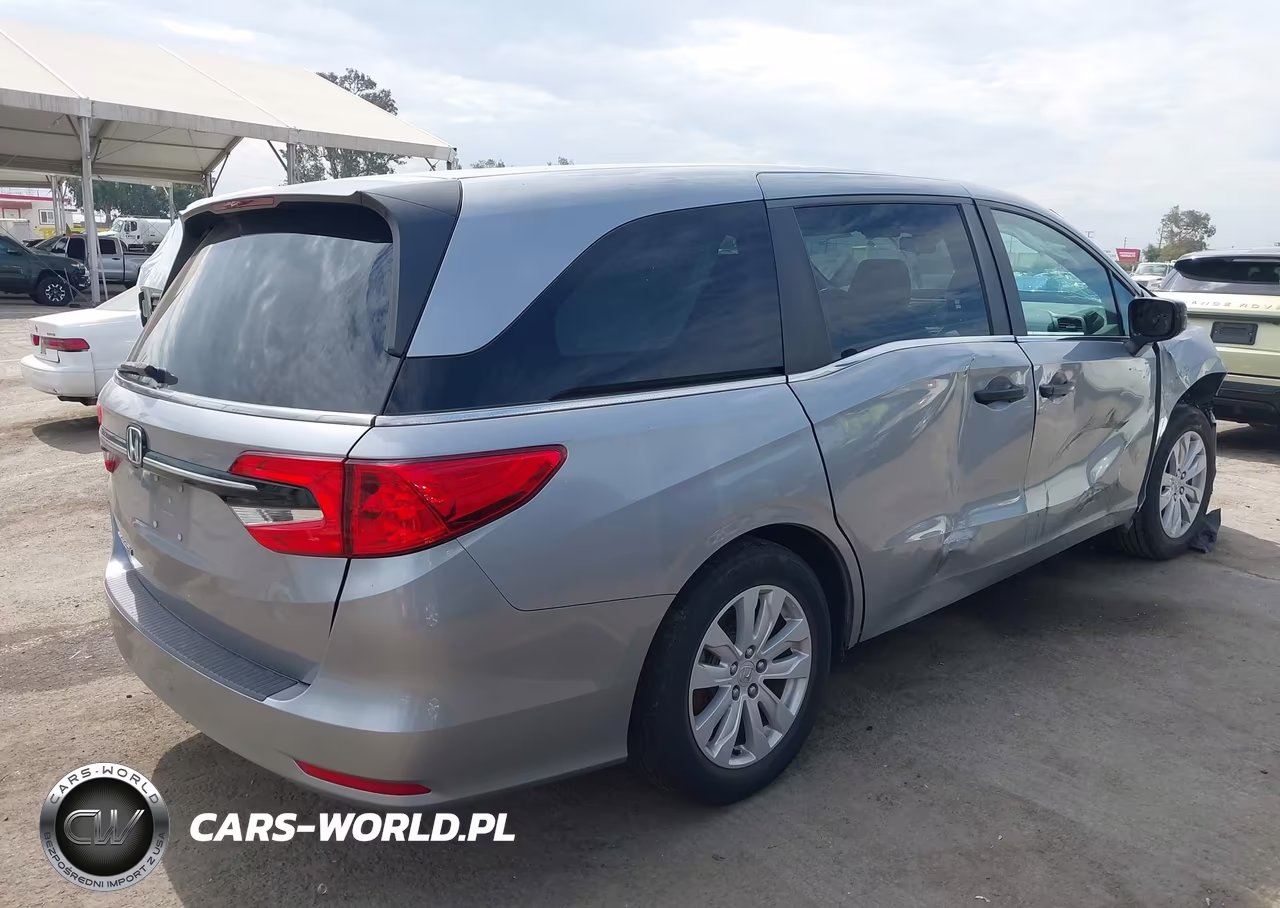 2022 Honda Odyssey Lx VIN:5FNRL6H2XNB020773 - 4