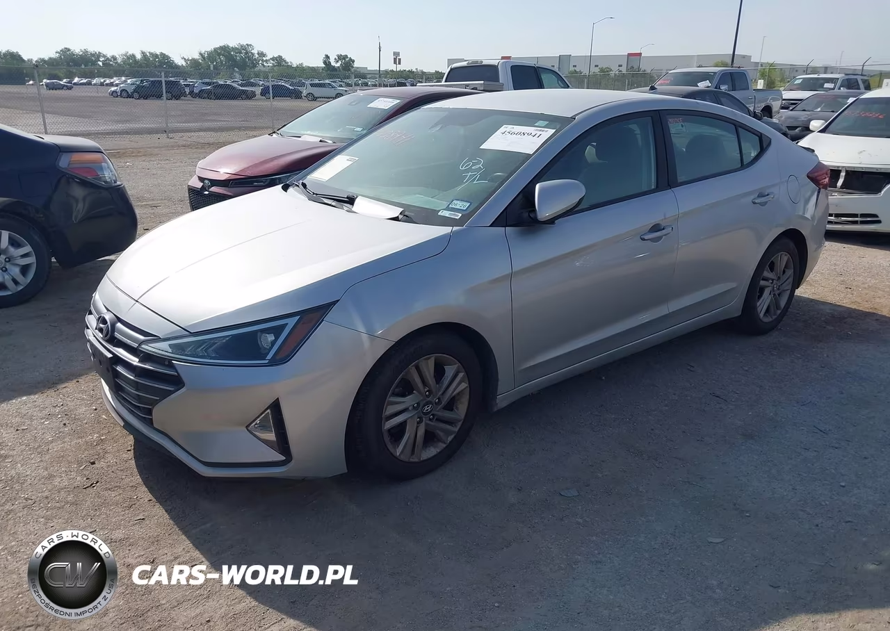 2019 Hyundai Elantra Sel VIN:5NPD84LF0KH460699 - 2
