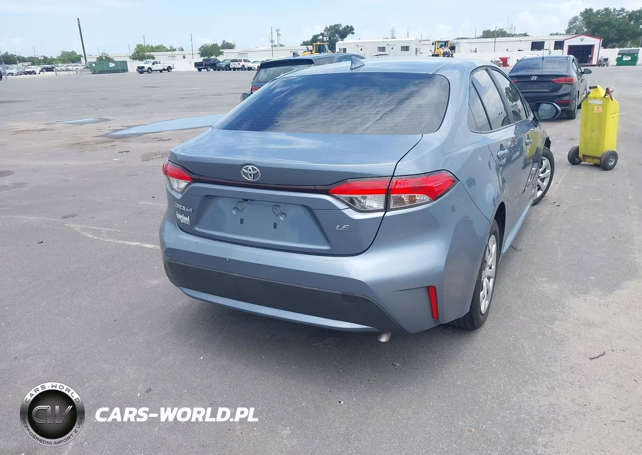 2020 Toyota Corolla Le VIN:JTDEPRAE8LJ050319 - 4